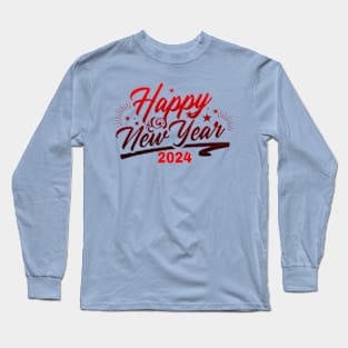 Happy new year  2024 Long Sleeve T-Shirt